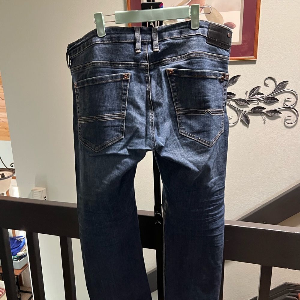 EUC Buffalo Men's Blue Jeans #JTB021 - Picture 2 of 4